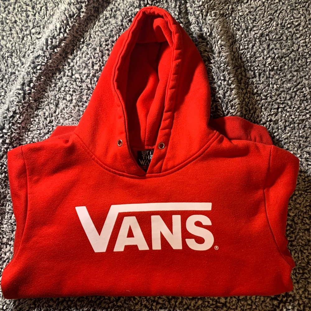 Red Vans Hoodie